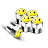 Tire Caps Personalized Valve Caps Stainless Steel Air Caps 4 Pack