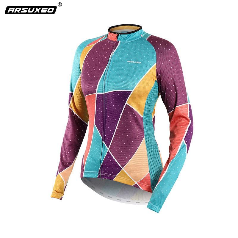 Womens Long Sleeve Mountain Bike Downhill