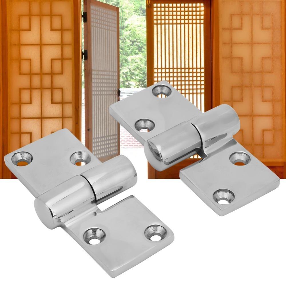 2PCS Heavy Duty Casting Take-Apart Boat Hinge Marine Grade Strap Hinge  Marine, RV, Furniture