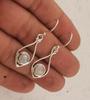 Solid 925 Sterling Silver Moonstone Gemstone Dangle Drop Earrings Women Gift Earring Handmade Jewelry