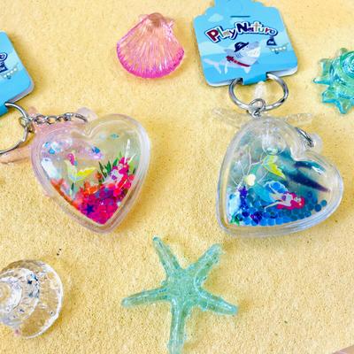 Little Mermaid Water Keychain Bag Hook