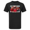 Summer New Men's Liverpool 20 England League Champions TSHIRT 2025 Player T-shirt Retro Fashion Unisex Short-sleeved Top