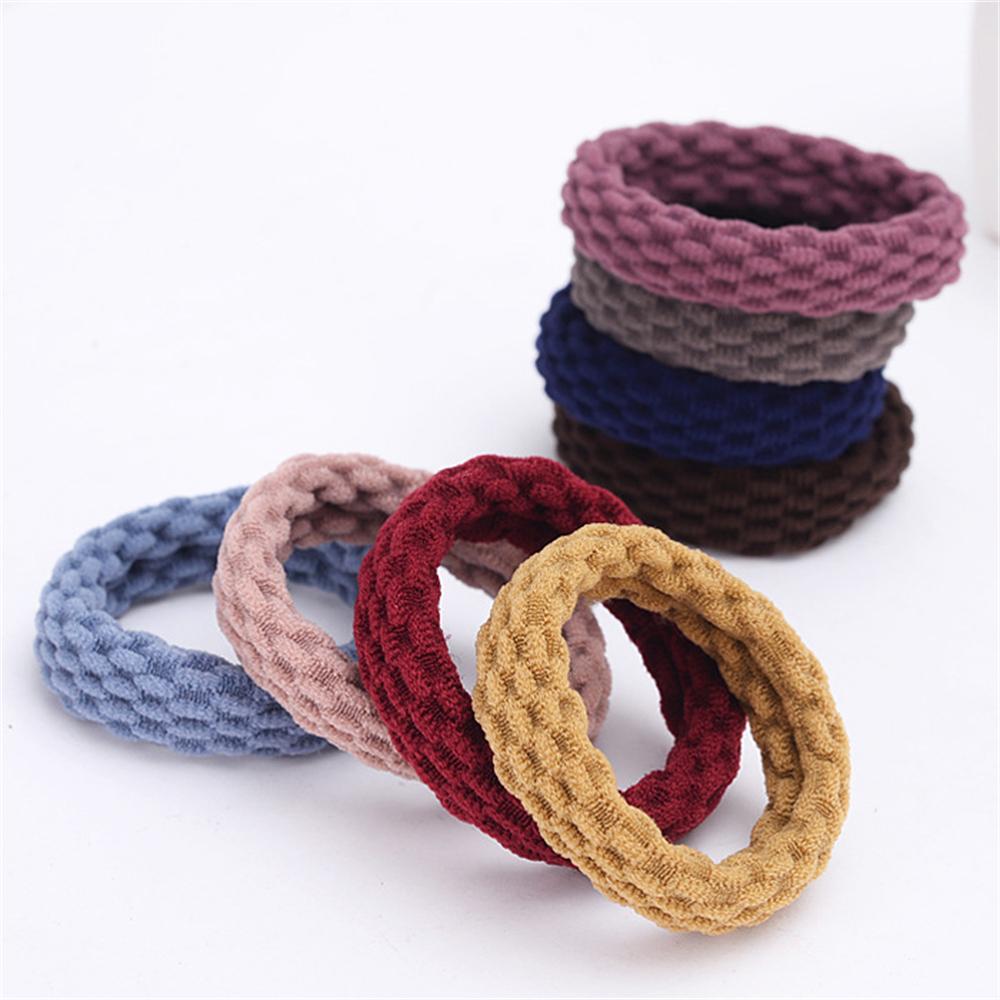 17PCS/Set Elastic Basic Hair Bands Hairpins Fashion Rubber Band for Women Girls Hair Clips Ties Headwear Hair Accessories Gifts