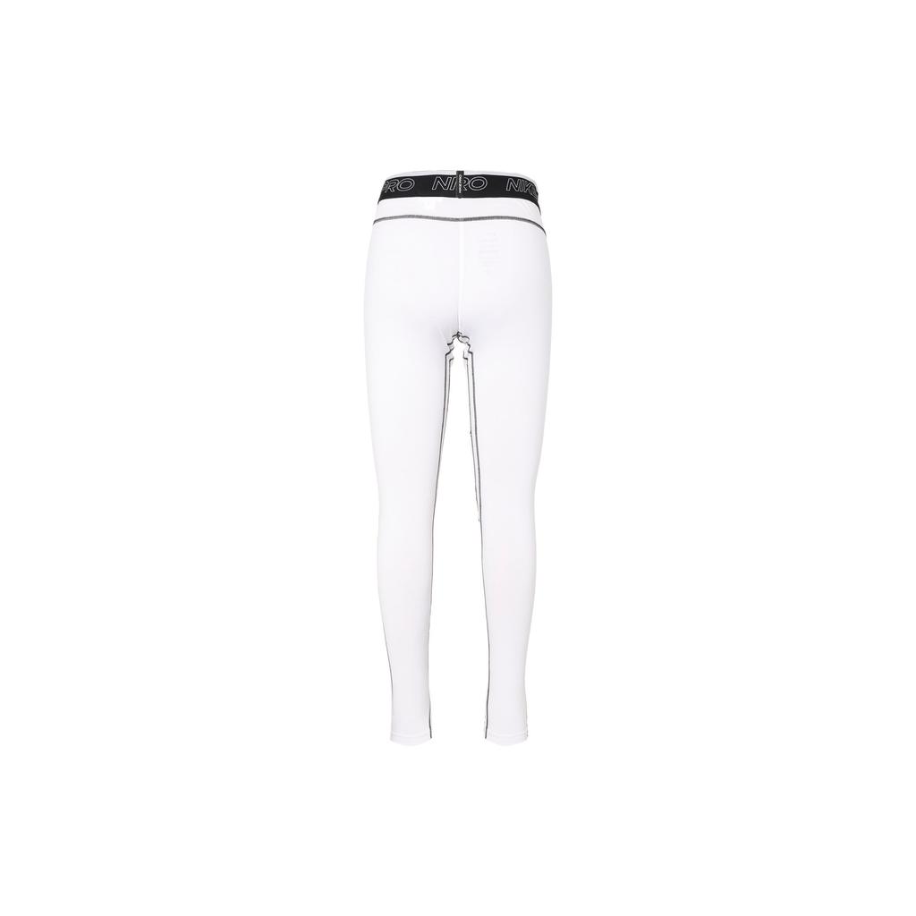 Nike Casual Training Eco-Friendly Breathable Tight Fitness Pants Men pants White DD1914-100