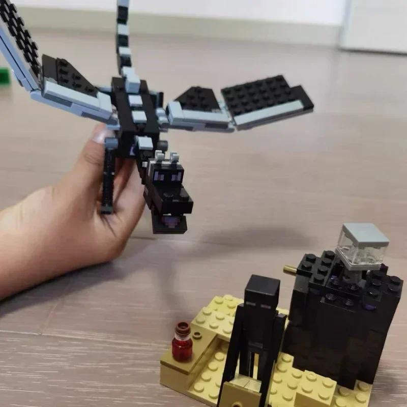 The Ender Dragon Model Building Block Toy for Birthday Gift