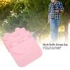 3 Pièces Sac de Rangement pour Masque Buccal Portable Anti-poussière Réutilisable Silicone Étui pour l'Extérieur(Rose )