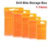 1Pcs Pull-out Design Tool Parts Storage Case Hardware Tool Box  For Twist Drill Tap Accessories