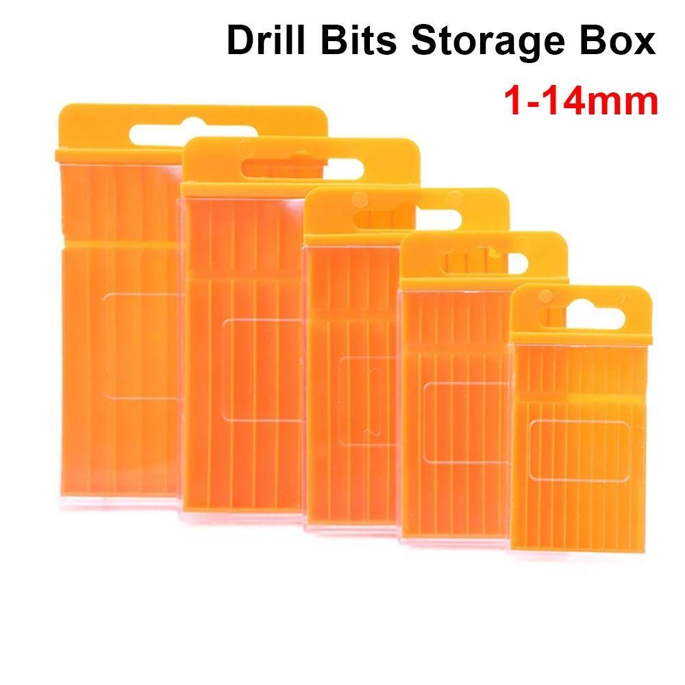 1Pcs Pull-out Design Tool Parts Storage Case Hardware Tool Box  For Twist Drill Tap Accessories