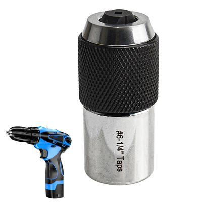 Llave de Taladro Ajustable #6-1/4pulgada 1/4pulgada-1/2pulgada Herramienta de Extracción con Mordazas Ajustables para Machos Escariadores Extractores de Tornillos