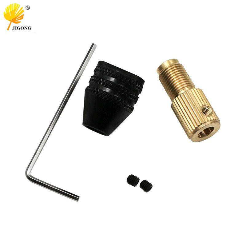 

Компактний самозатягуючий міні-патрон для електричного дриля для деревообробки, діаметр хвостовика 5 мм