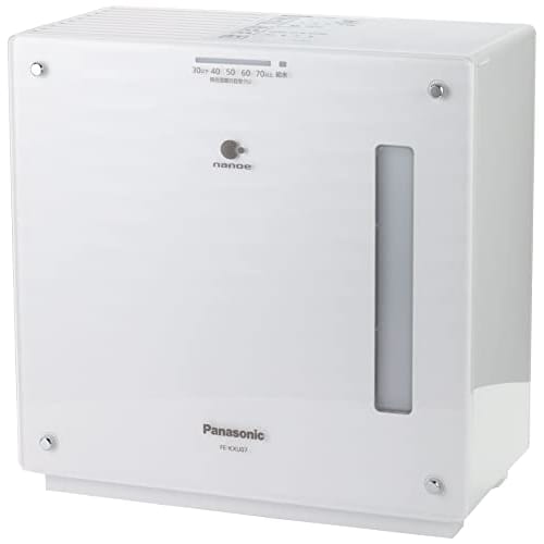 Panasonic Humidifier Evaporative Type Equipped with Nanoe ~20 Tatami Misty White FE-KXU07-W
