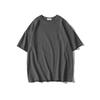 Sommer Einfarbig Reine Baumwolle T-Shirts Damen Harajuku Übergroß Kurzarm Y2k Tops Unisex Koreanische Streetwear Lässig Basic T-Shirt Weiblich Gute Qualität
