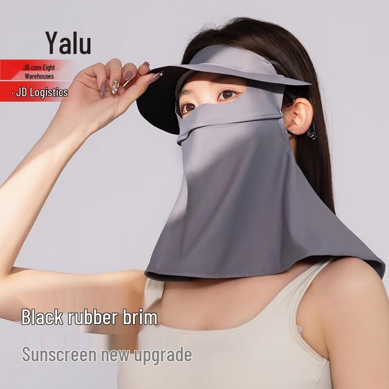 Yalu Women s UV Protection Sun Hat with Full Face  Neck Mask