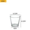 Creative Transparent Glass Candle Holder