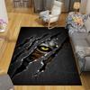 1pc Tiger Pattern Area Rug, Anti slip Non Shedding Stain Resistant Carpet