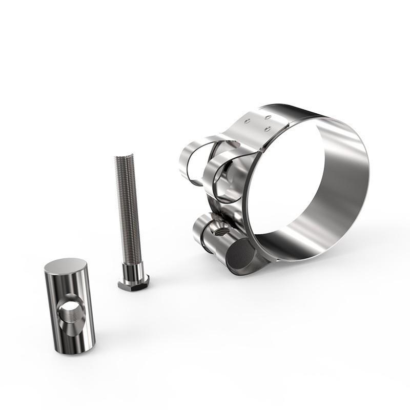 Stainless Steel Car Exhaust Widened Hose and Pipe Clamp