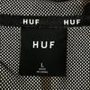 HUF Nylon Jacket L Navy X Off-white Ripstop Mesh Lining Men's Used