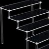 Acrylic Display Rack, Tiered Holder Riser Tier Holder, for Desktop