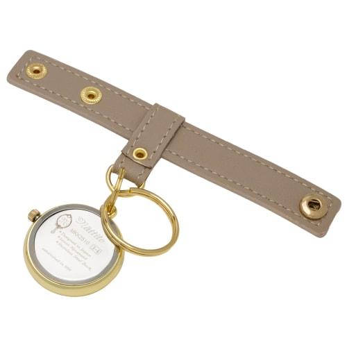 Fieldwork Women's Analog Pocket Watch with Leather Strap, Rollin Gray, MKK2510-2