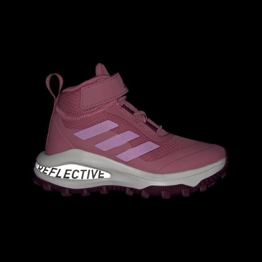 Adidas Fortarun Atr El K Comfortable Slip Resistant Abrasion Resistant High top Kids' Running Shoes Rose Red Kids' GZ0163
