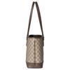 Gucci Ophidia Double G Classic Monogram Design Coated Fabric Tote Bag Women Tote Bags Beige Brown 836849-FAE0J-9867