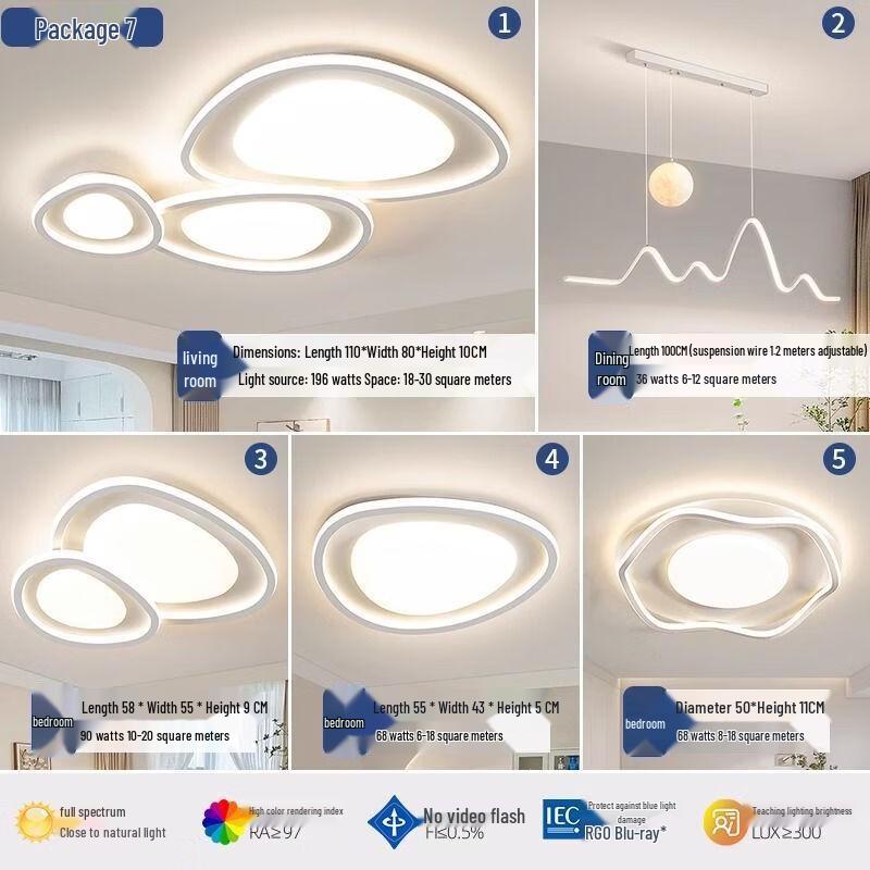 Dream Bubble Eye-Care LED Ceiling Light