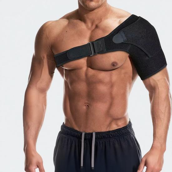 Shoulder Brace for Men Women Adjustable Compression Sleeve for Torn Rotator Cuff Arm Sling Shoulder Stabilizer for Both Left And Right Arm