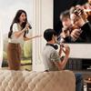 Handheld Mics Stand Adapter for Wireless Lavaliers Mics for Interviews and Vloggings