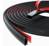 Door Seal Strip Weatherproofing Adhesive Tape Windproof Soundproof Anti-Collision Rubber Strip for Entrance Doors and Security Doors