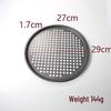 MDNG 29cm Perforated Non-Stick Carbon Steel Round Pizza Pan