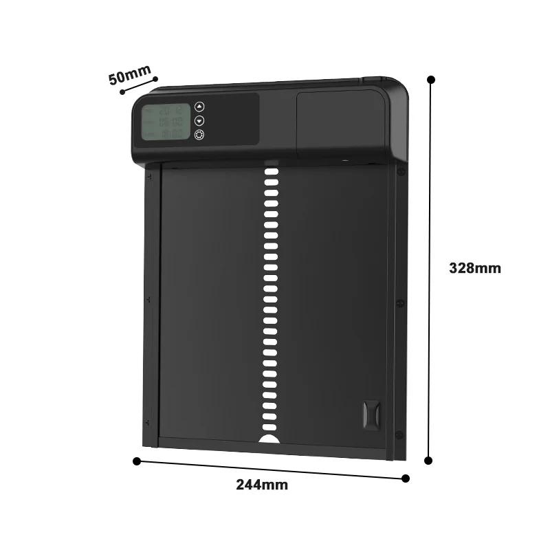 

ATUBAN Automatic Chicken Coop Door Opener-Auto Chicken Door with Large LCD Display,Anti-Pinch Chicken Coop Opener with Timer
