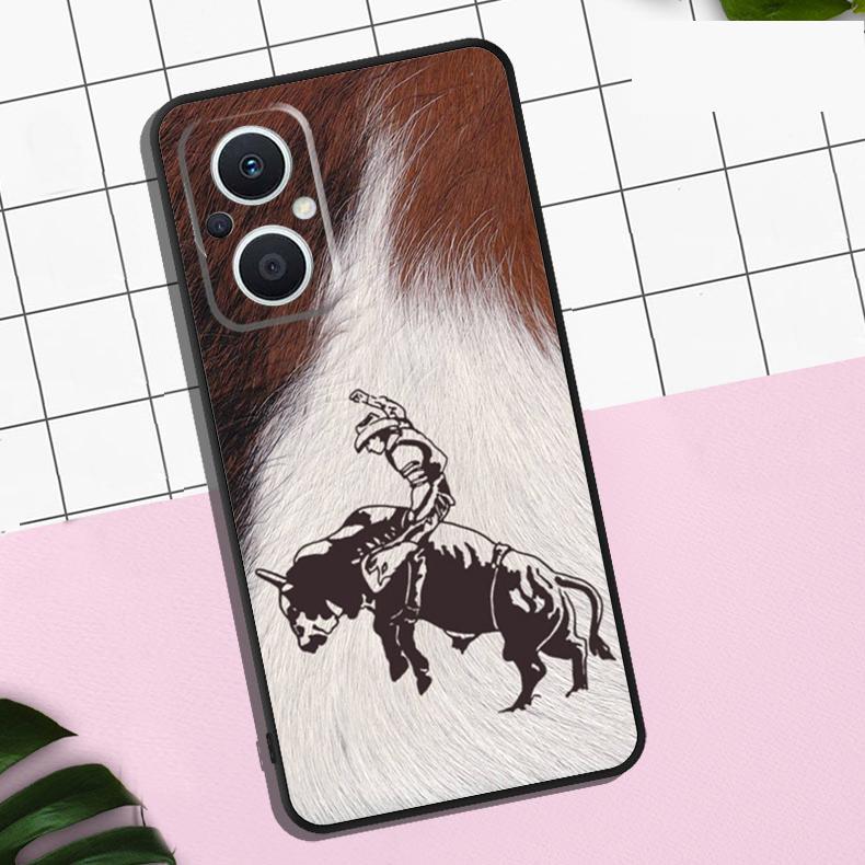 Western Cowgirl Cowboy Case For OPPO Reno 7 8 10 11 12 13 Pro 13F 12F 11F 8T OPPO Find X8 Pro X6 X3 X5 Lite Cover