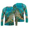 2024 Men's Fishing Shirts 3D Pinting Fishing Apparel Breathable T-Shirt Long Sleeve Outdoor Sports Crewneck Fishing Shirt 6XL