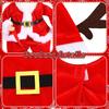 Mrs Claus Goose Outfits for 23 Inch Cement or Plastic