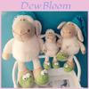 Cute Plush Hooded Sheep Doll For Kids Soft And Snuggly Sleepy Sheep Toy