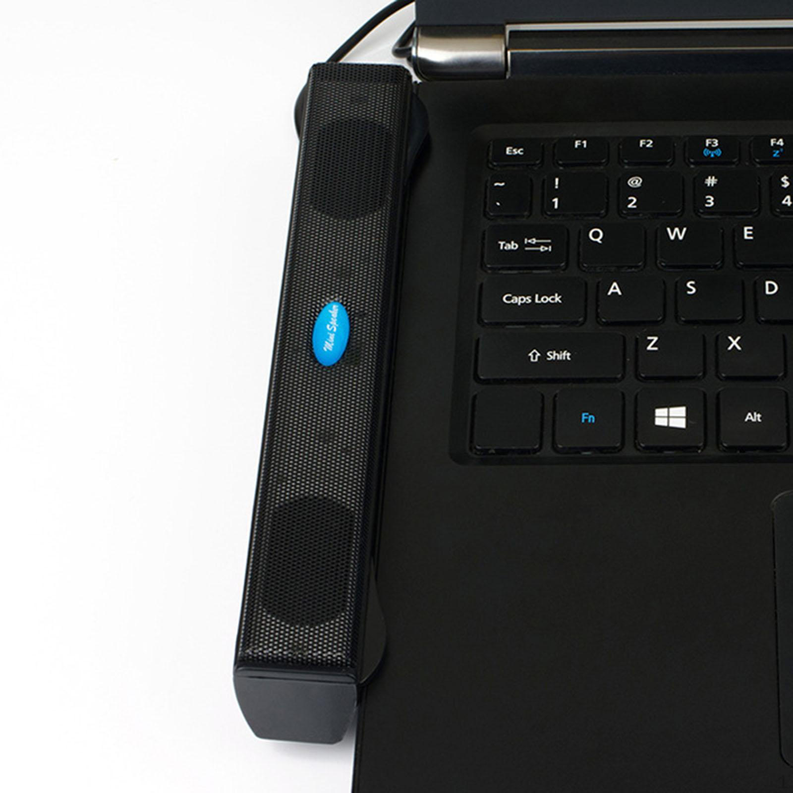 

USB-динамик, басовый сабвуфер, стереозвук, мини-бар, для ноутбука чёрный