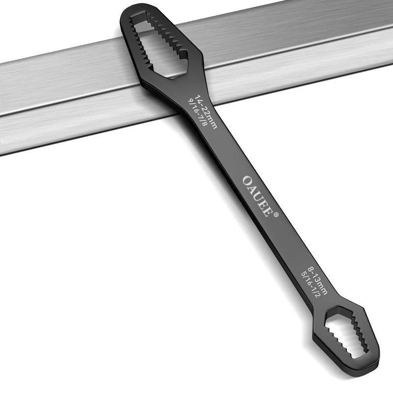 8~17mm/16mm/23mm/24mm Universal Torx Wrench Self-tightening Adjustable Glasses Wrench Board Double-head Torx Spanner Hand Tools for Factory