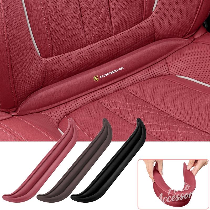 Leather Car Seat Gap Filler Auto Gap Dustproof Protector For Porsche 911 Cayenne Cayman Panamera Macan Taycan Boxster Carrera-GT CVG1