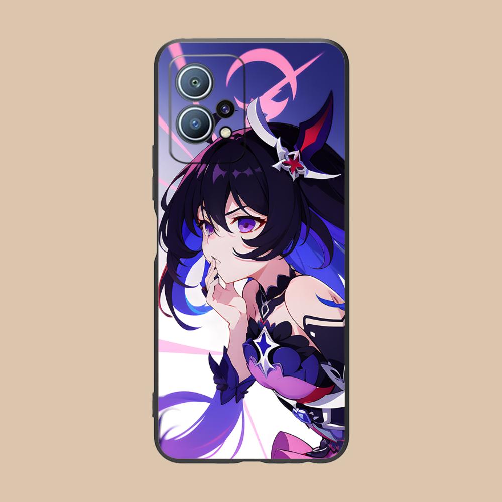 HSR Seele Matte TPU Mobile Phone Case for Huawei P60 P50 P40 P30 P20 P10 P9 P8 Pro Lite Plus Colorful Printing Cover