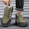 2024 New Winter Men's Shoes Fur Warm Casual Sneakers Male Fashion Vulcanized Shoes Size 44 Anti Slip Wear-Resistant Sports Shoes