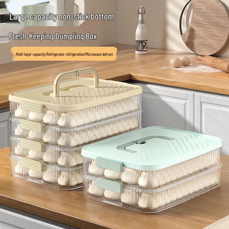 Multi-layer Dumpling Freezer Storage Box