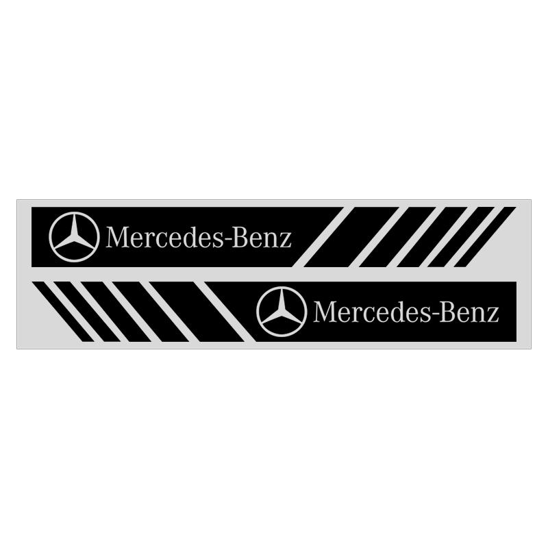 Car Rearview Mirror Sticker Auto Side Body Stripe Decal Decoration For Mercedes Benz AMG GLC GLE CLA W204 W205 W203 W211 W212 W213