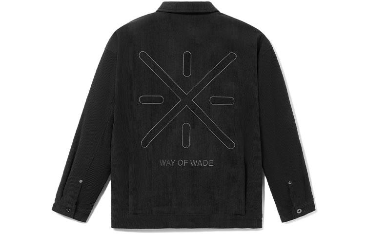 Men's Li-Ning Jackets Men's Black Lapel Moderate Other