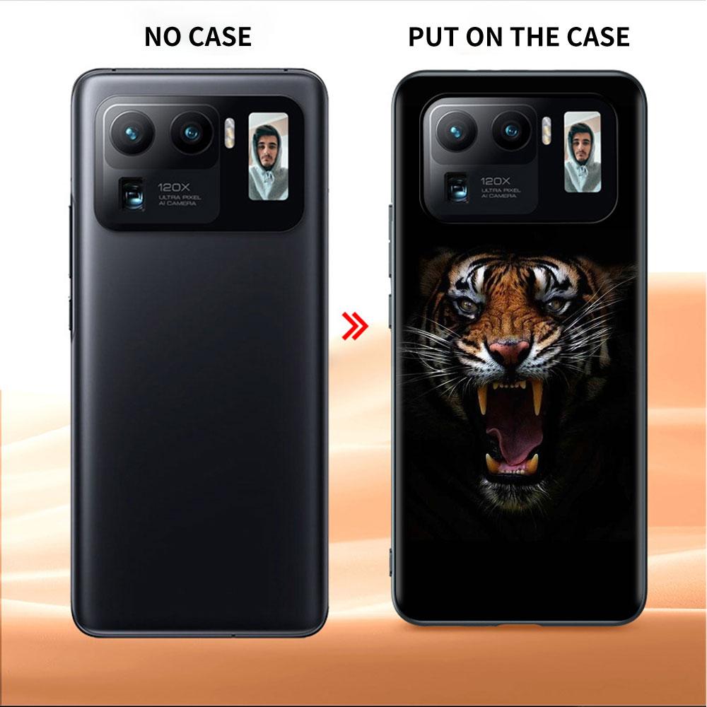 Case For Xiaomi Mi Poco X3 NFC M4 F3 C40 11 11T 10T Pro 12 9T 9 10 Lite Back Soft Phone Cover Wolf Dog Cat Bird Lion Tiger