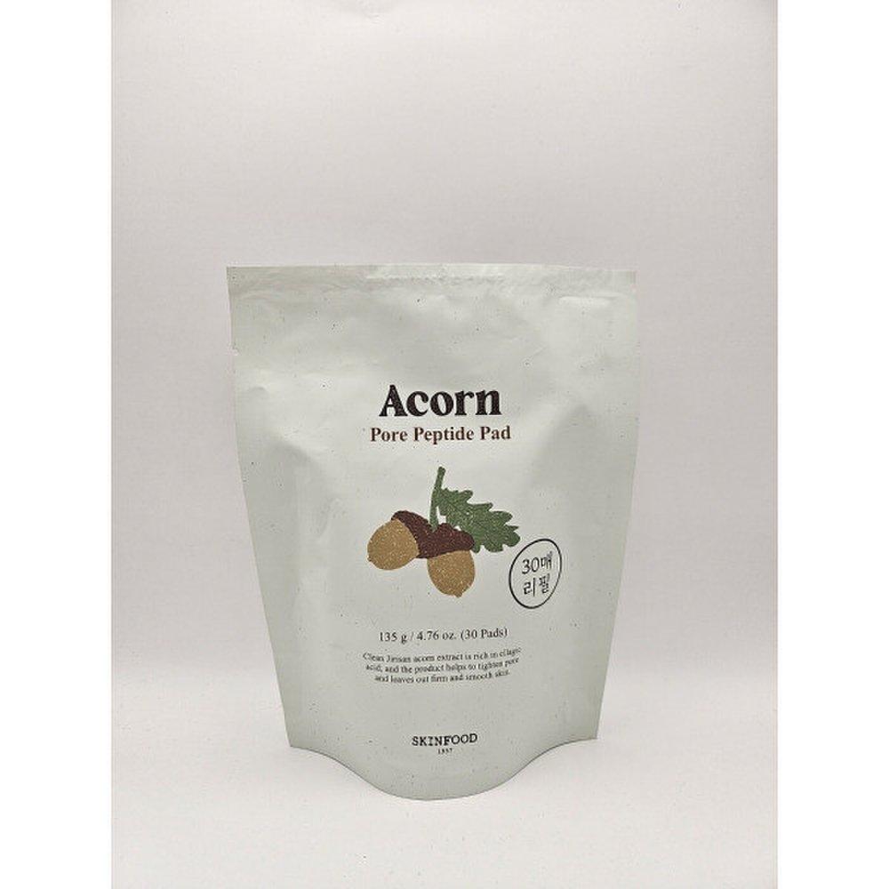 

Skinfood Totori Pad Acorn Peptide Pad Wipe Tori Refill Pouch 30 sheets