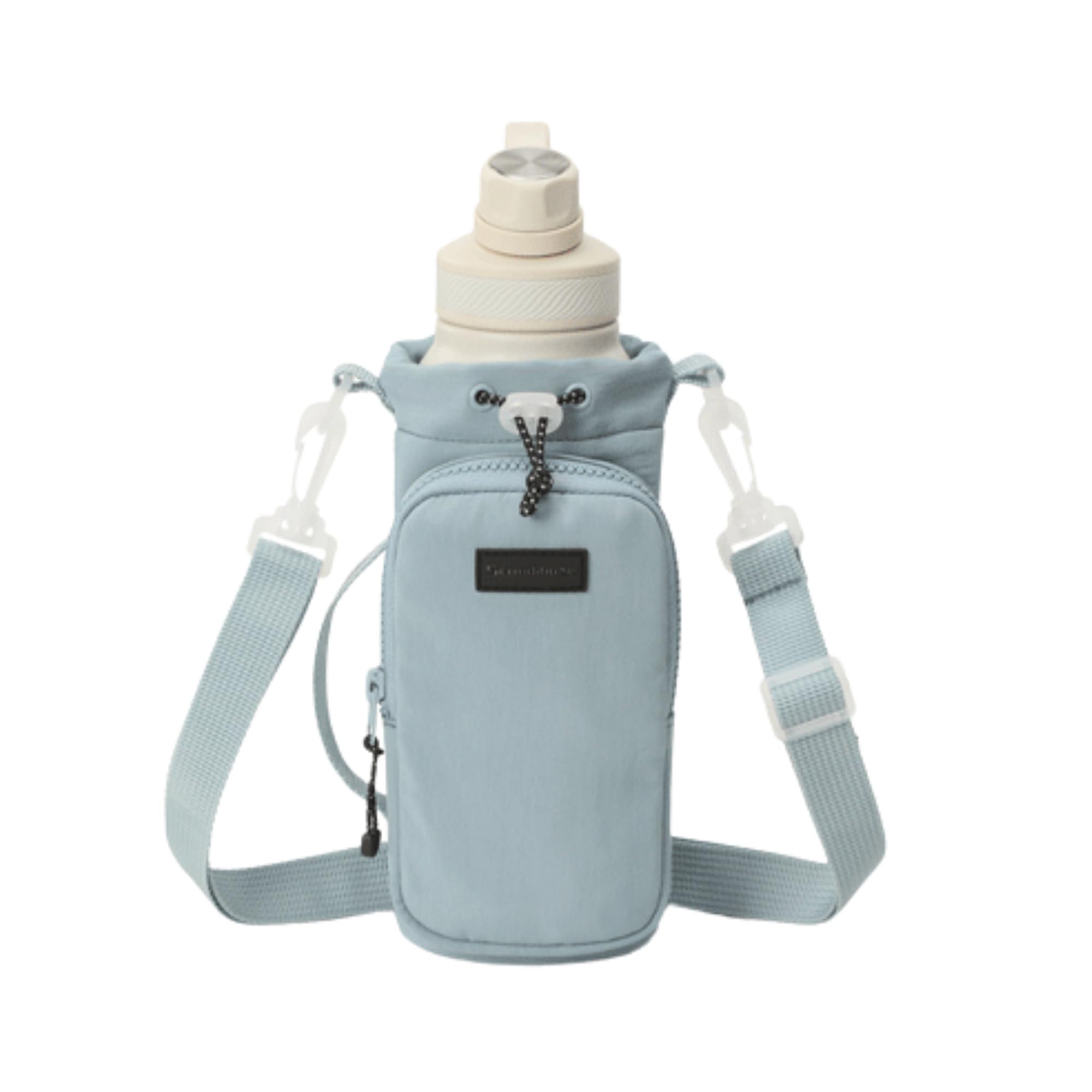 

NASSIA Water Bottle Holder, Water Bottle Cover, Holder, Water Bottle Case, Shoulder Strap (Blue)