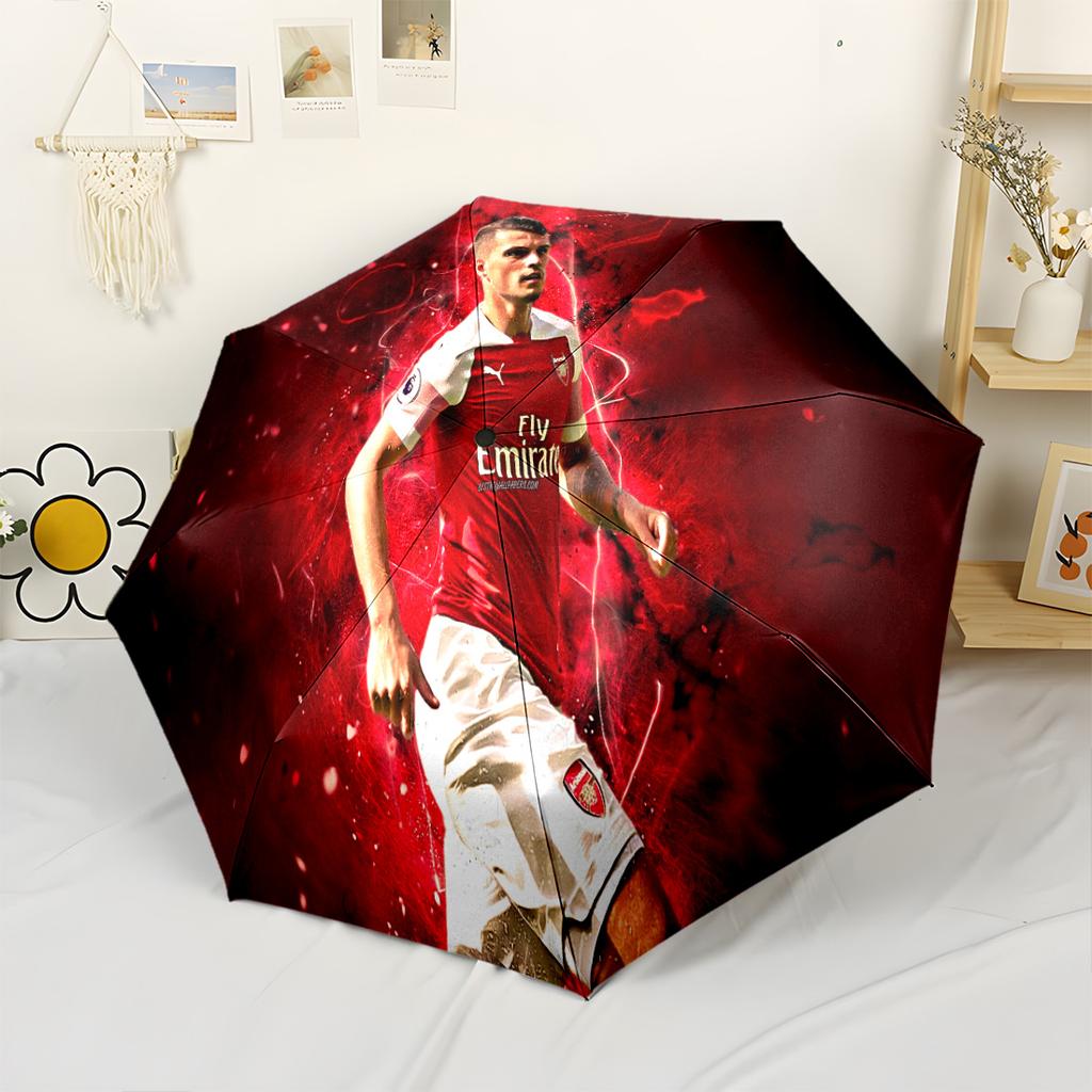 Victory Celebration Moment Outdoor Automatic Umbrella Compact & Durable 8-Rib Design Lightweight All-Season Travel Fashion Lovers Wedding Party Gift