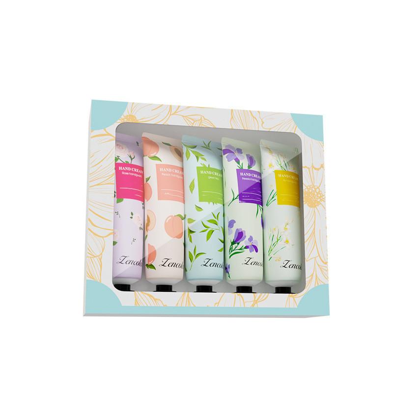 

5/10 шт. ароматный крем для рук, увлажняющий, увлажняющий, омолаживающий, нежирный, антифриз, набор крема для рук с сухими трещинами 5 pcs/with Gift Box