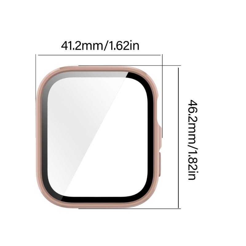 Scratch Resistant Case Skin For Watch Fit 4 Waterproof Screen Protector Shell Smartwatch Housing PC Glass Antidust Cover