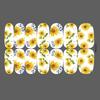 Sunflower Waterproof Nail Art Stickers - Full Cover, Trendy European & American Style (YMY2318-2329)